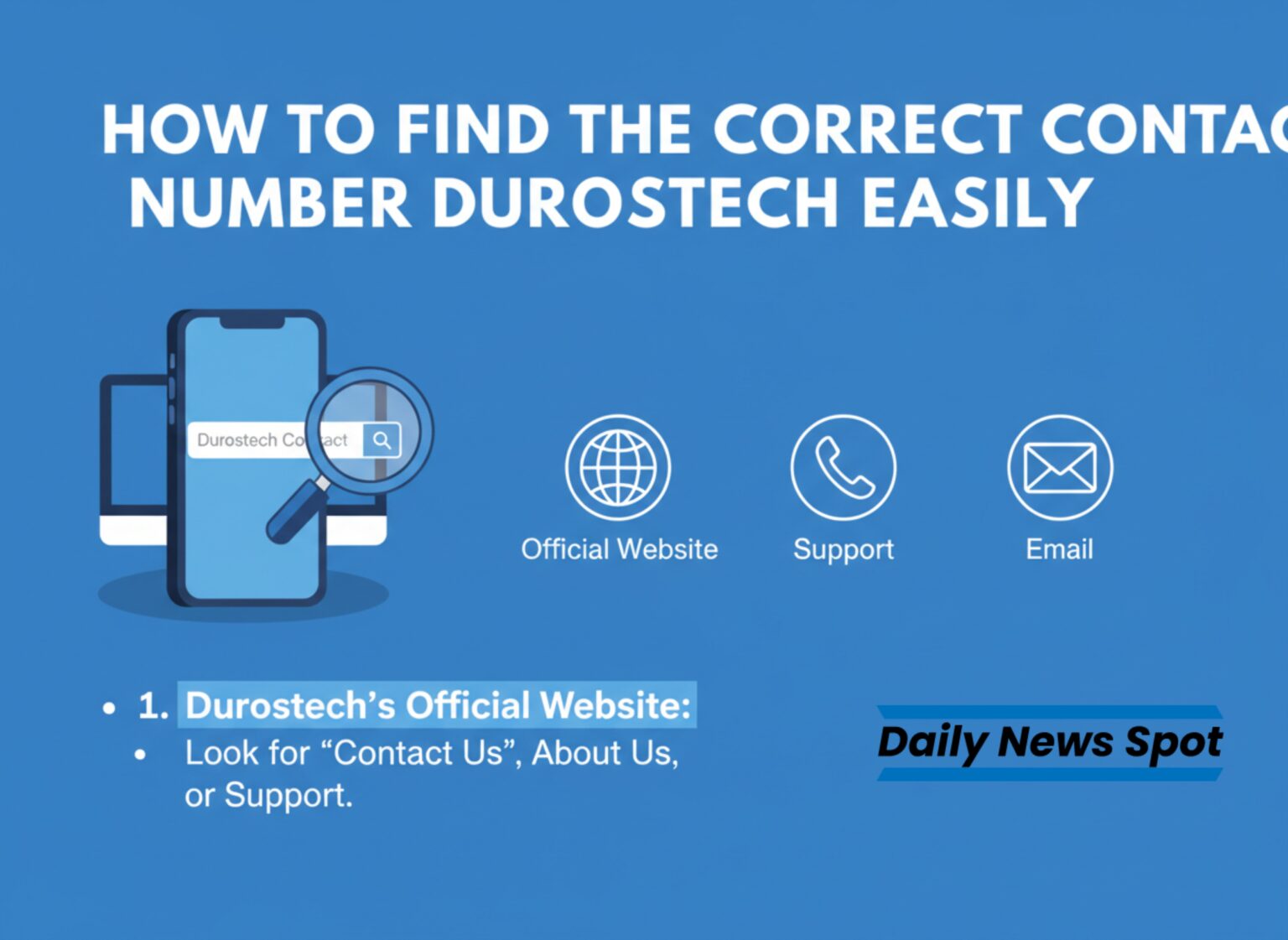 contact number durostech