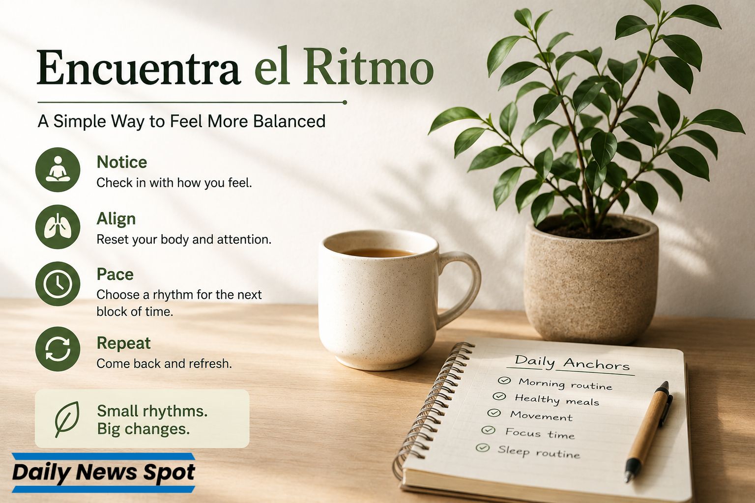 encuentra el ritmo