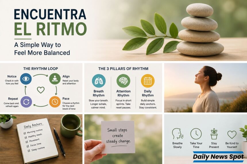encuentra el ritmo